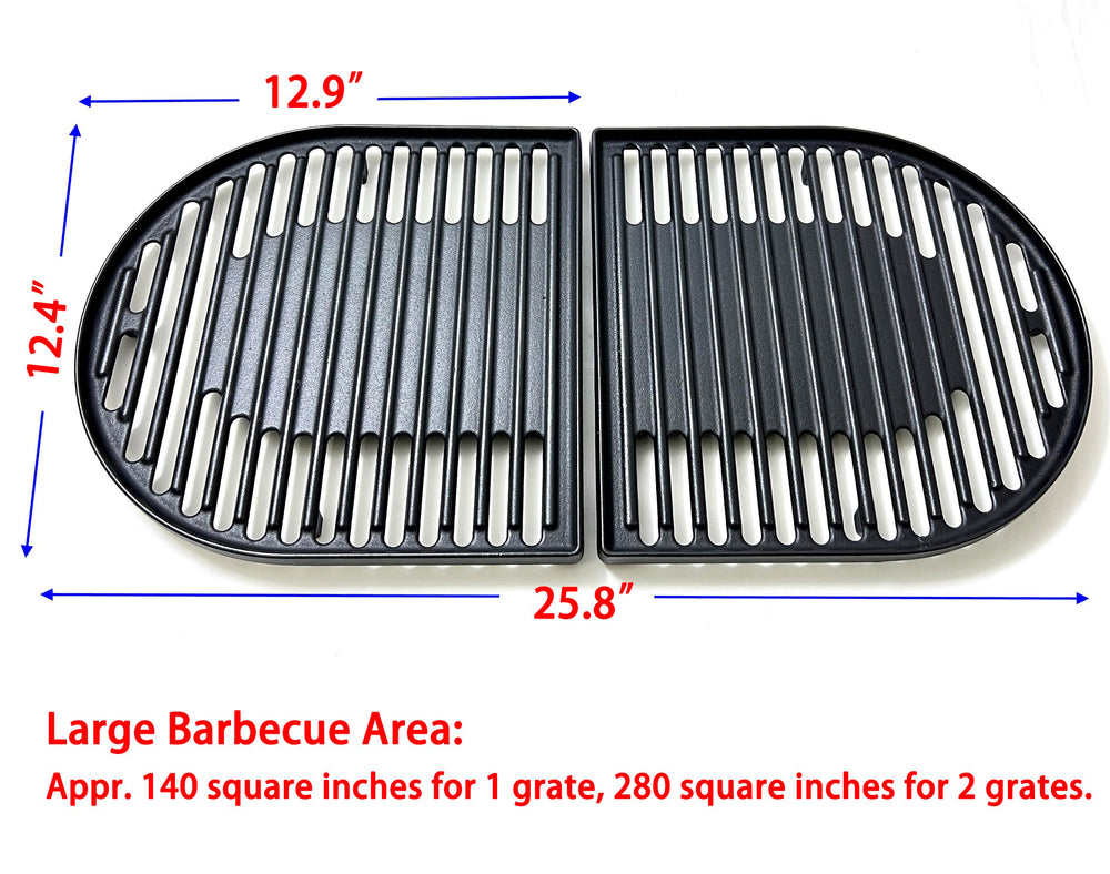 Direct Store close-up of thick crossbars showing grill marks and even heat retention benefit