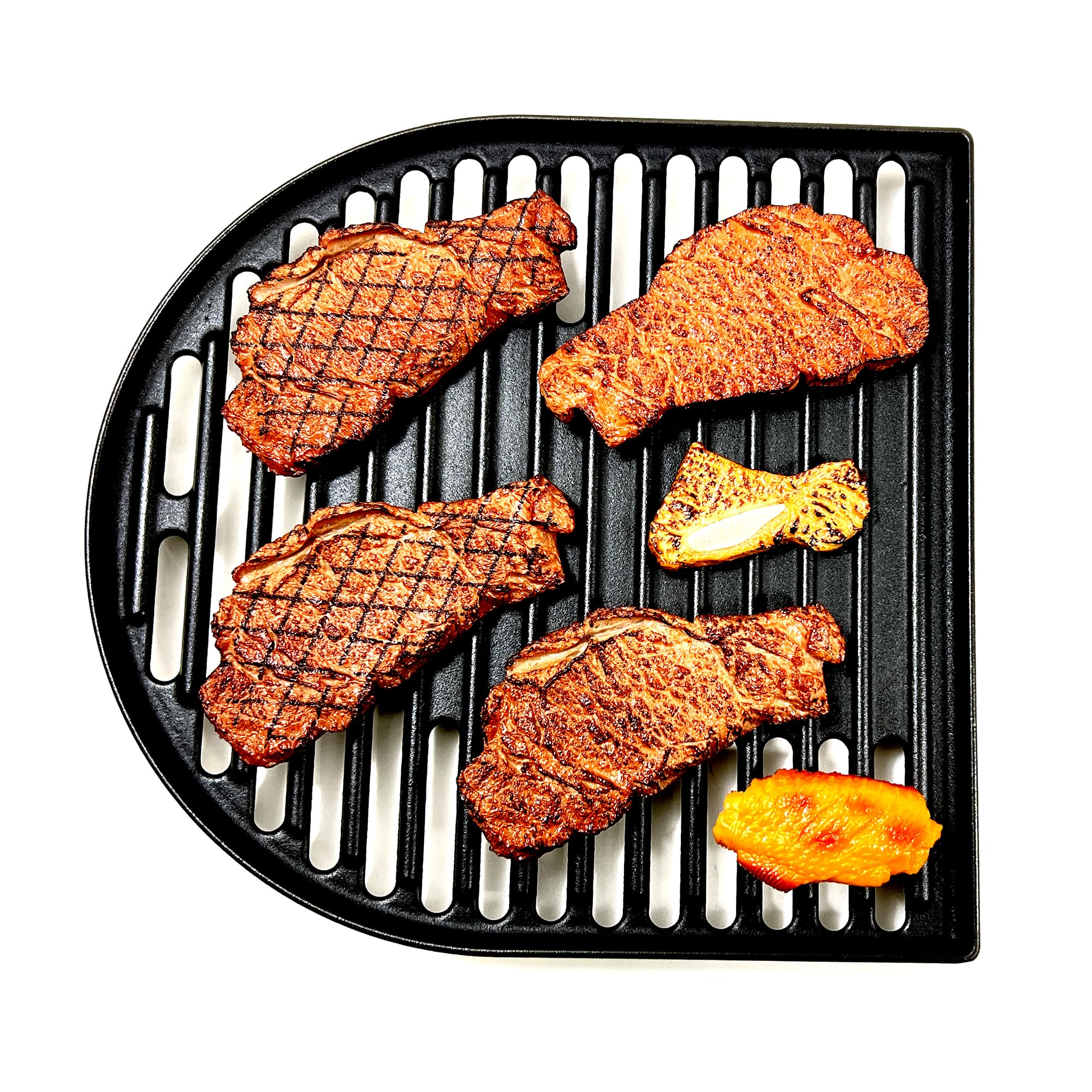 Direct Store texture and outer lip detail showing cast iron finish and food-retention benefit