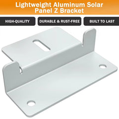 DIYIIRON mounted solar panel on RV roof illustrating secure lightweight support