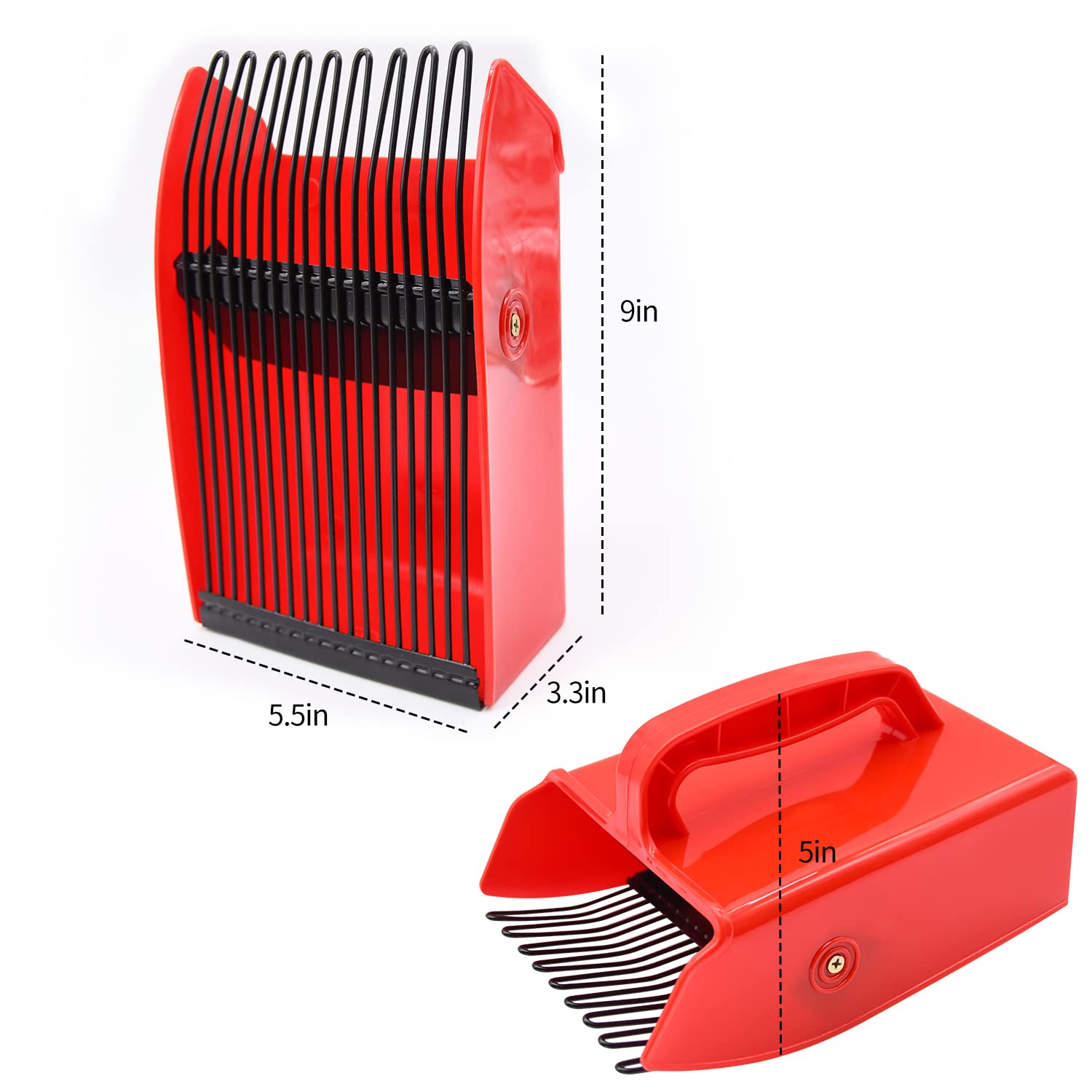 DkOvn scoop filled with berries showing 800–900 capacity benefit