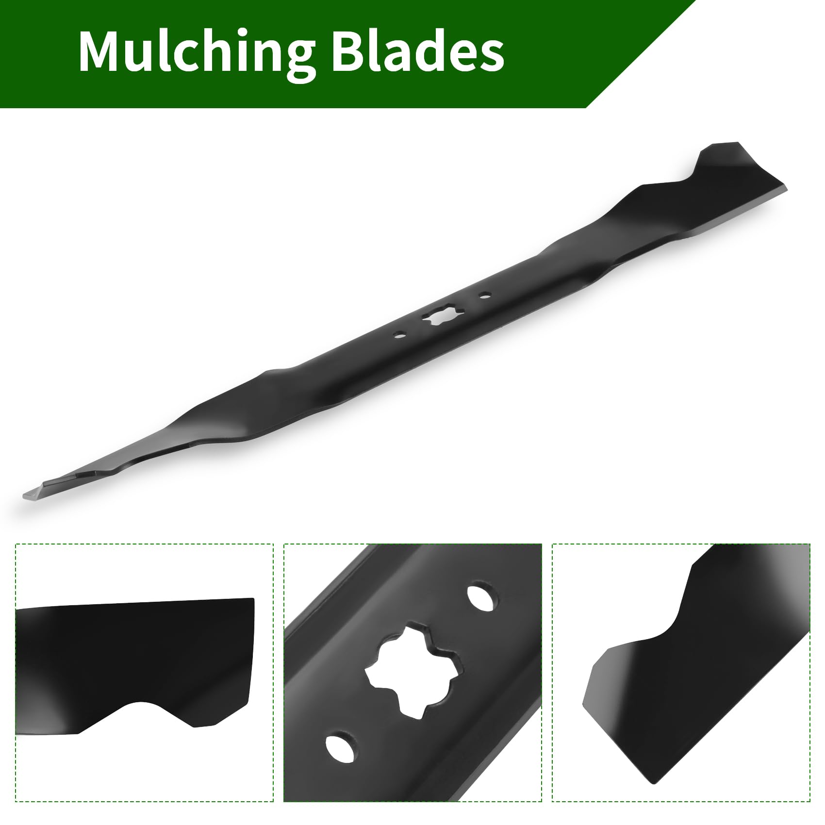 DOCAS close-up of edge profile for sharp mulching performance benefit