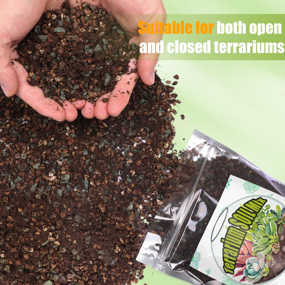 Doter close-up texture highlights porous mix and improved aeration