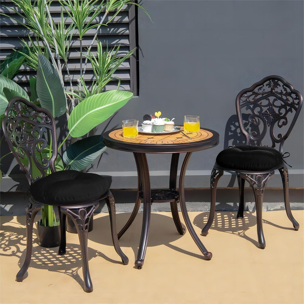 downluxe scale comparison with chair and ruler illustrating true 15 inch size