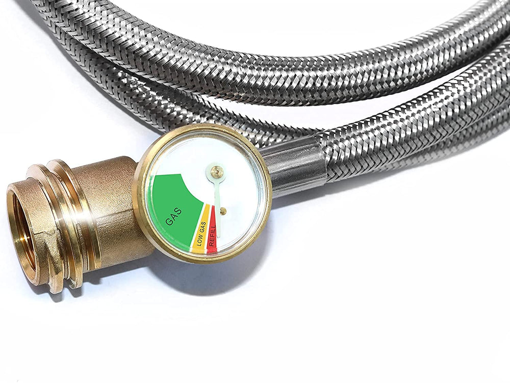 DOZYANT braided hose texture close-up showing durable exterior for weather resistance