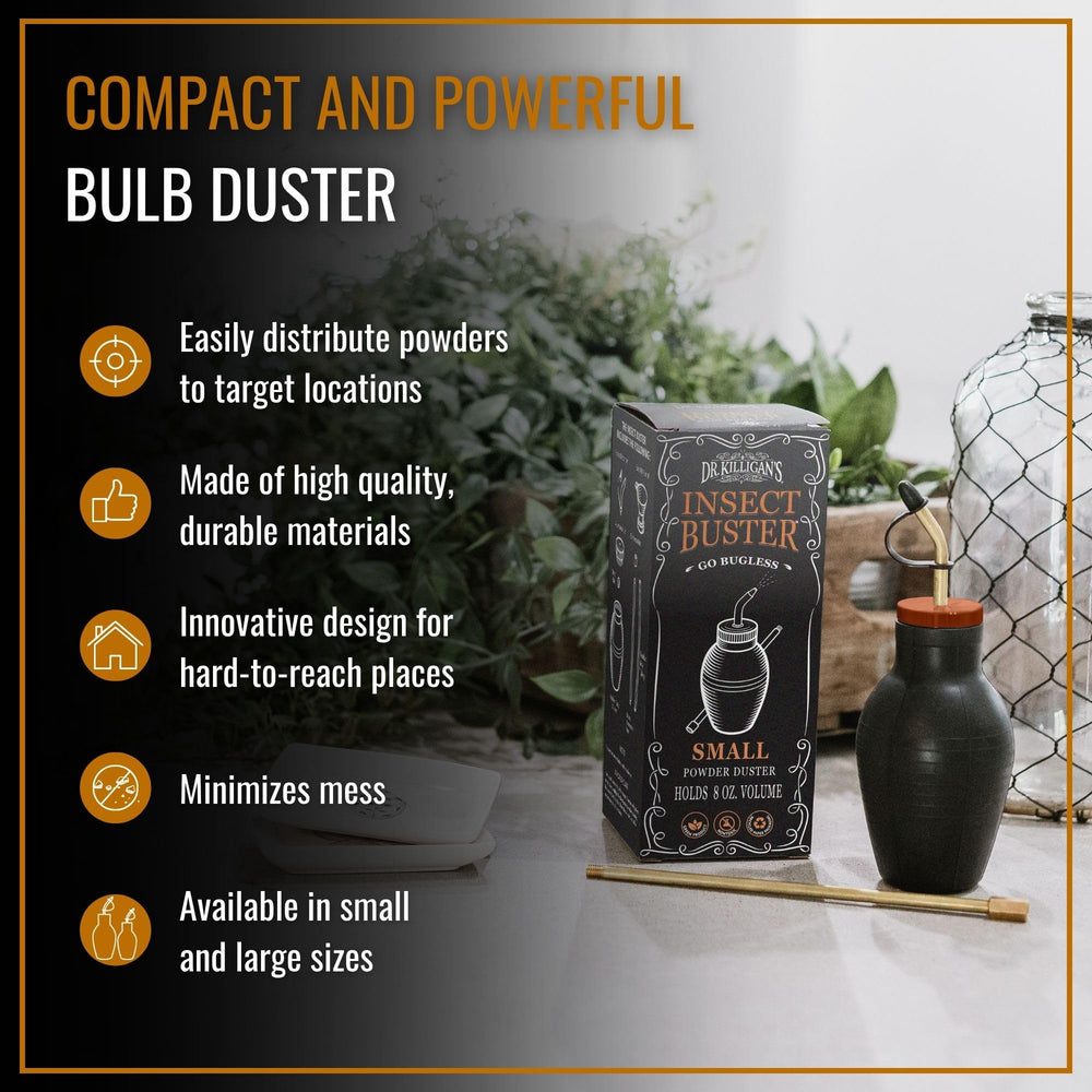 Dr. Killigan's large funnel detail for cleaner, easier powder filling