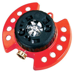 Dramm ColorStorm red front view showing design and benefit durable spray