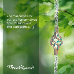 dreamysoul chain link and S-hook detail for easy hanging and adjustable length