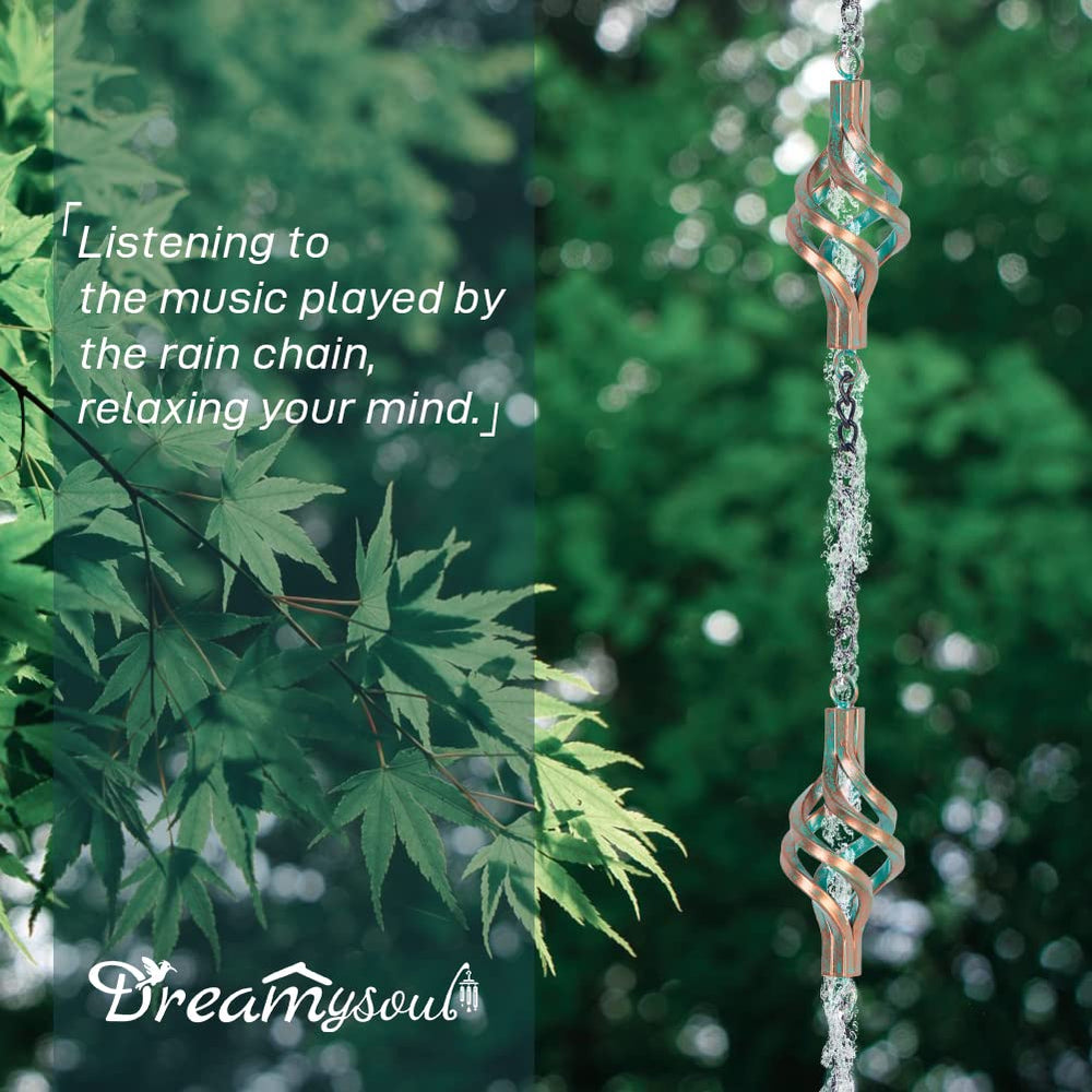 dreamysoul water flowing through cups creating soothing audible cascade