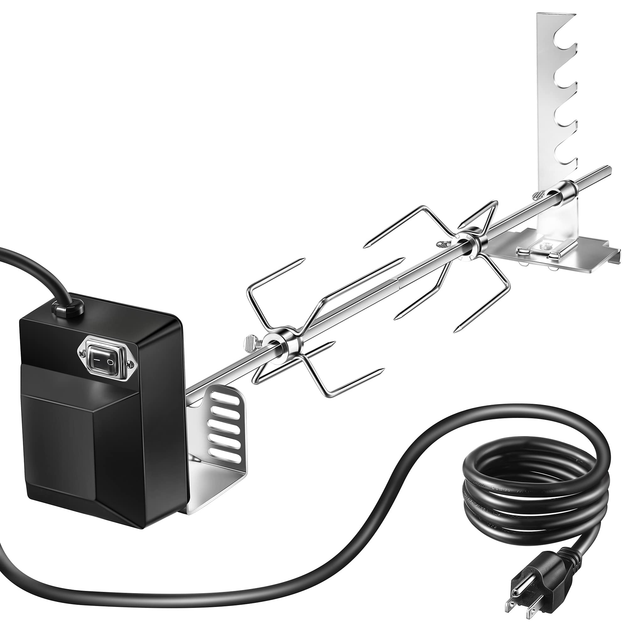 Dreyoo front packaging of the 23-piece rotisserie kit showing contents and benefit