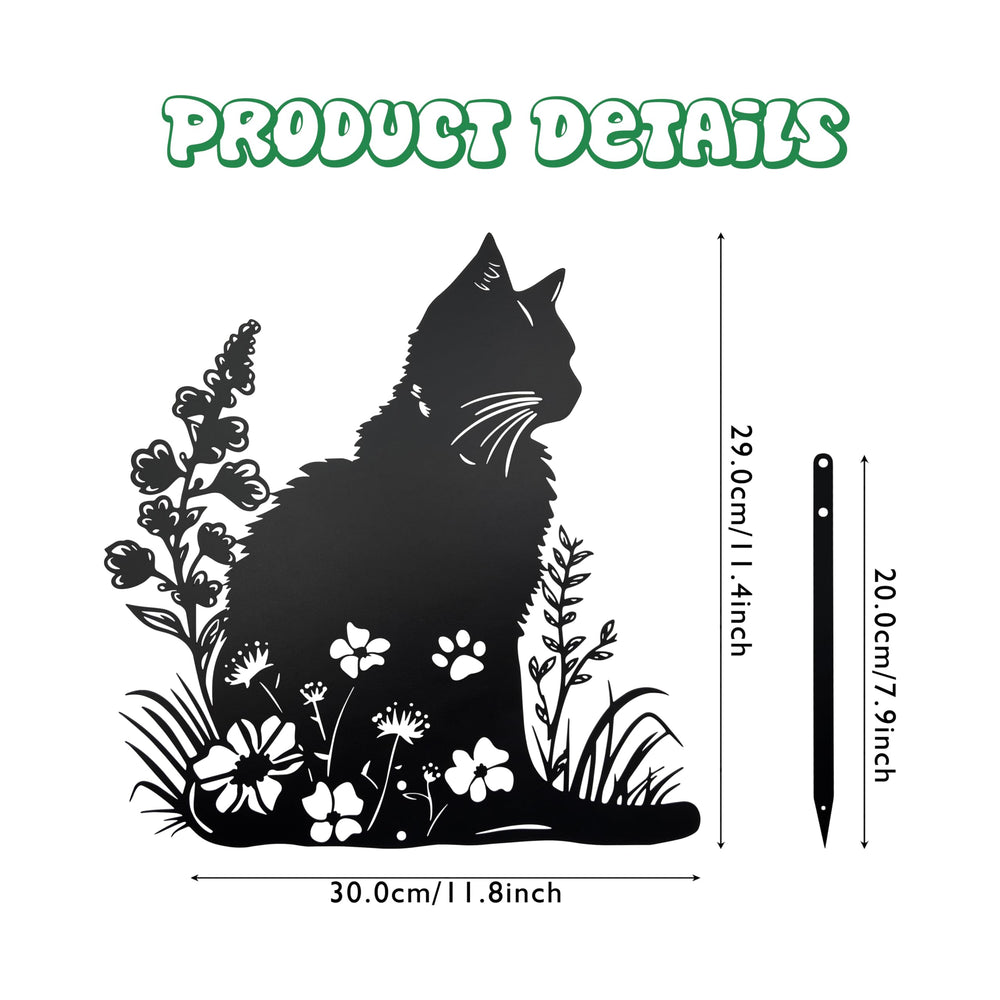 dryelves cat close-up of floral and butterfly cutouts highlighting artisan detail