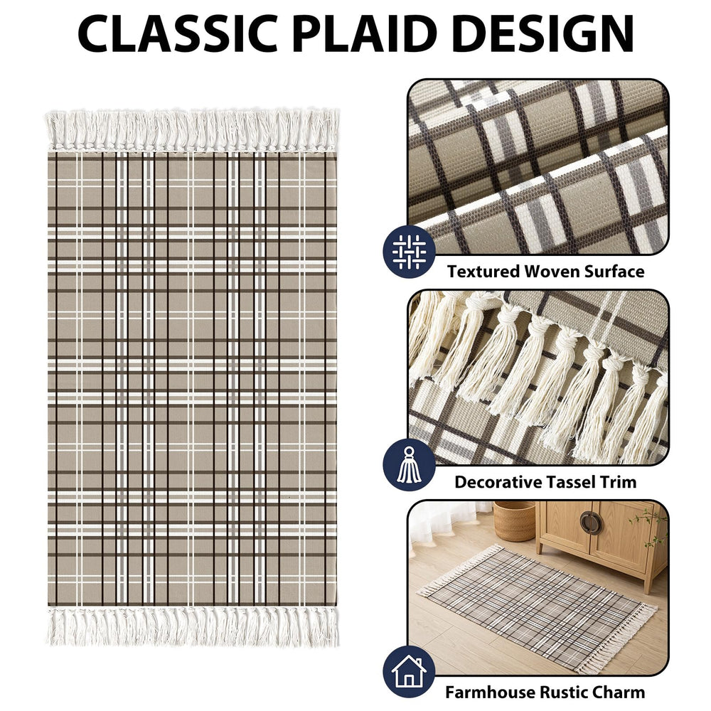 Dunzy tassel edge detail highlighting decorative trim and rustic charm