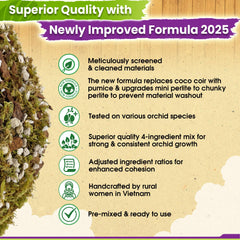 Duspro chunky perlite texture improving drainage and preventing compaction