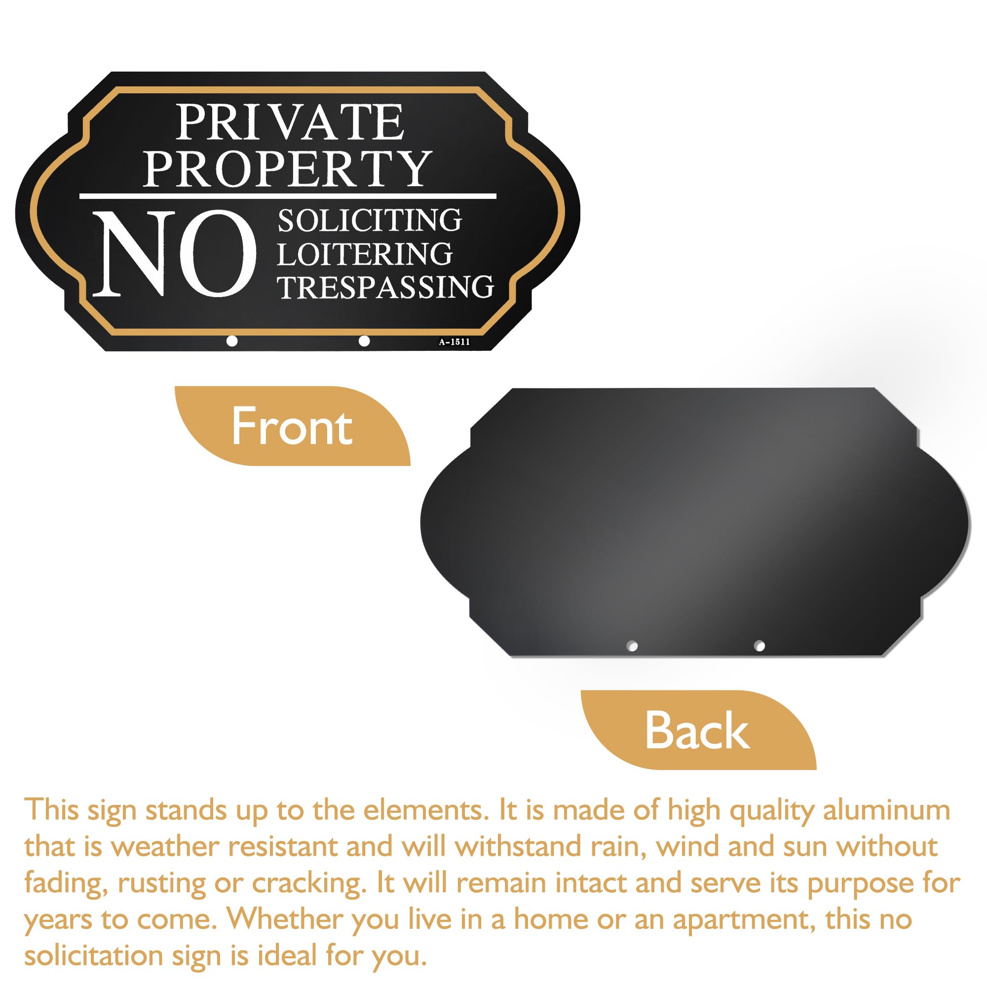 DXSIGN sign next to hand for scale showing compact size and easy handling benefit