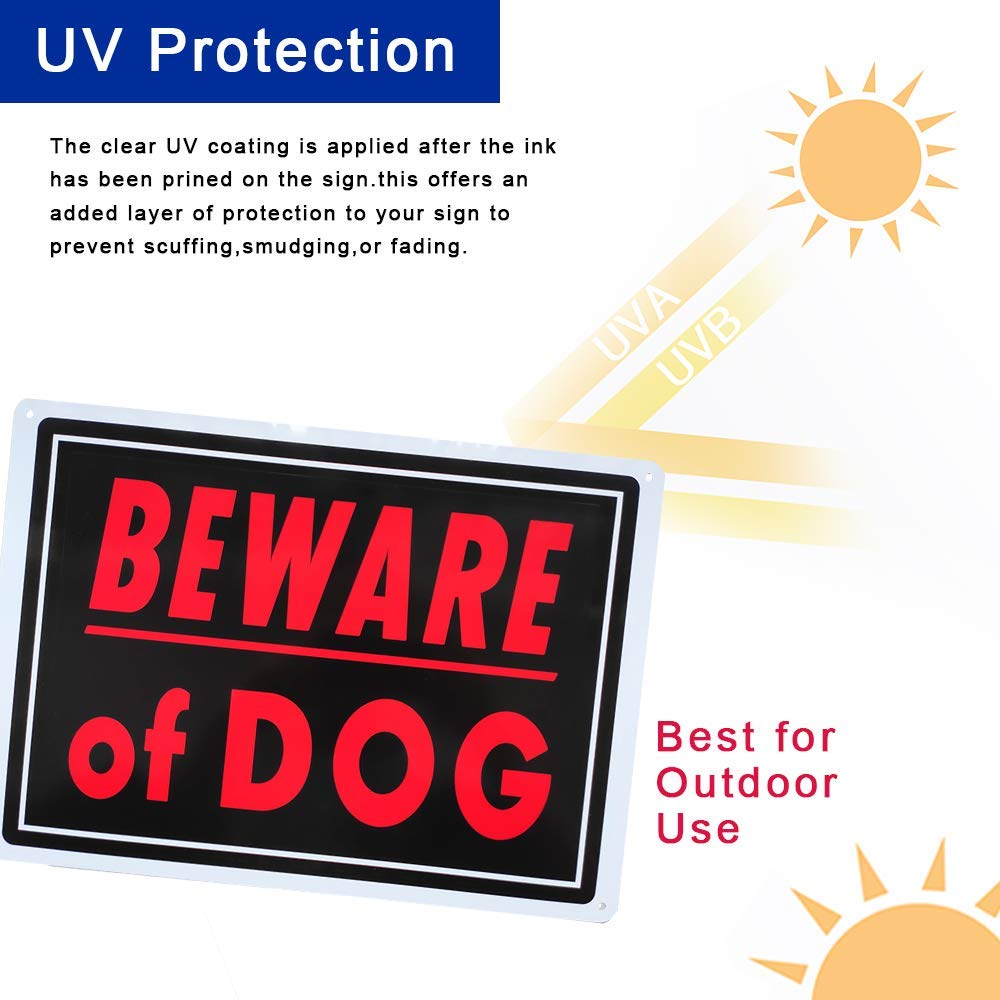 Dxyizus signs lifestyle image on a gated yard showing professional curb appeal