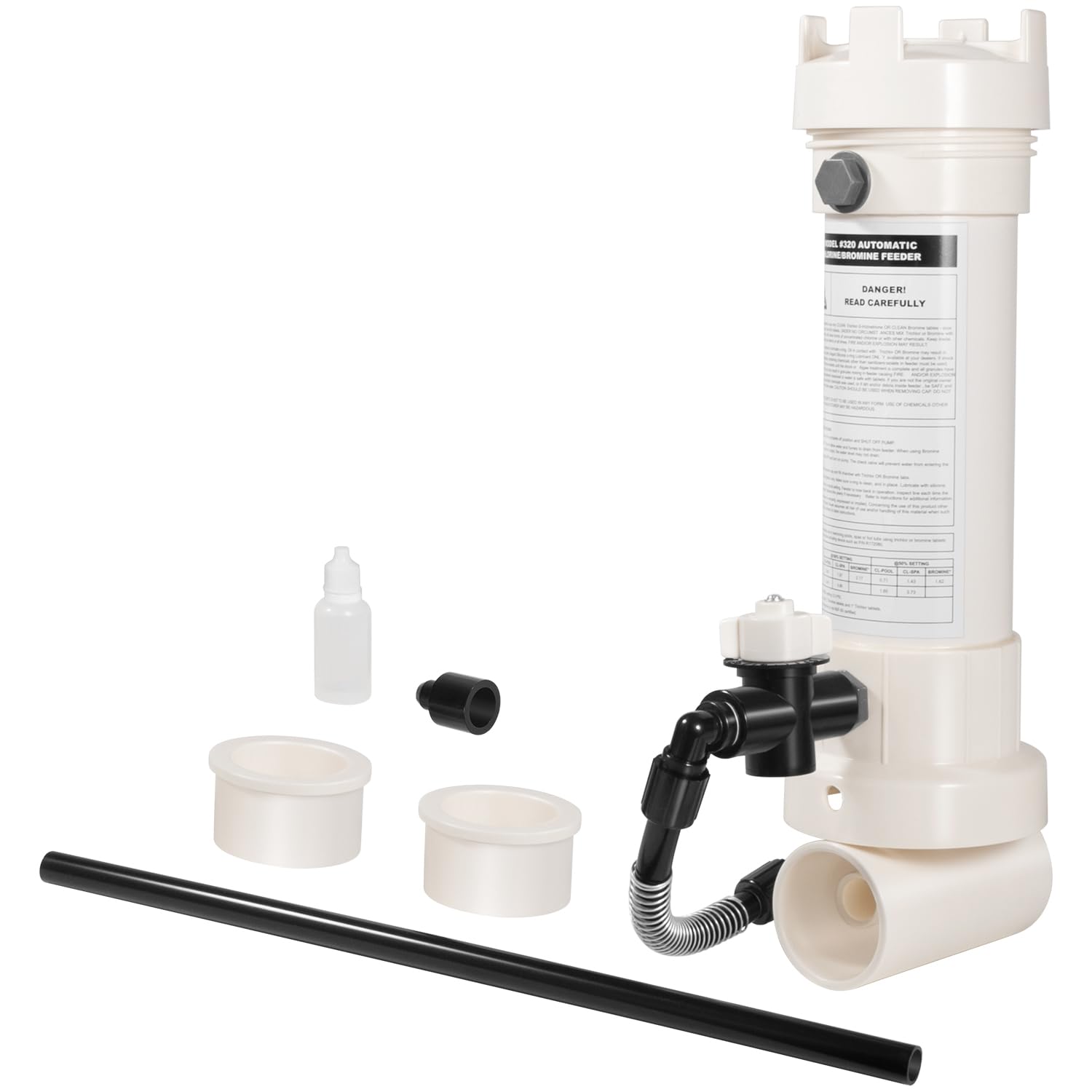 E-cowlboy with lid open revealing tablet chamber and capacity, simplifies refills