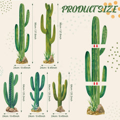 Eaasty close-up of printed cactus texture and color, durable weather-resistant finish