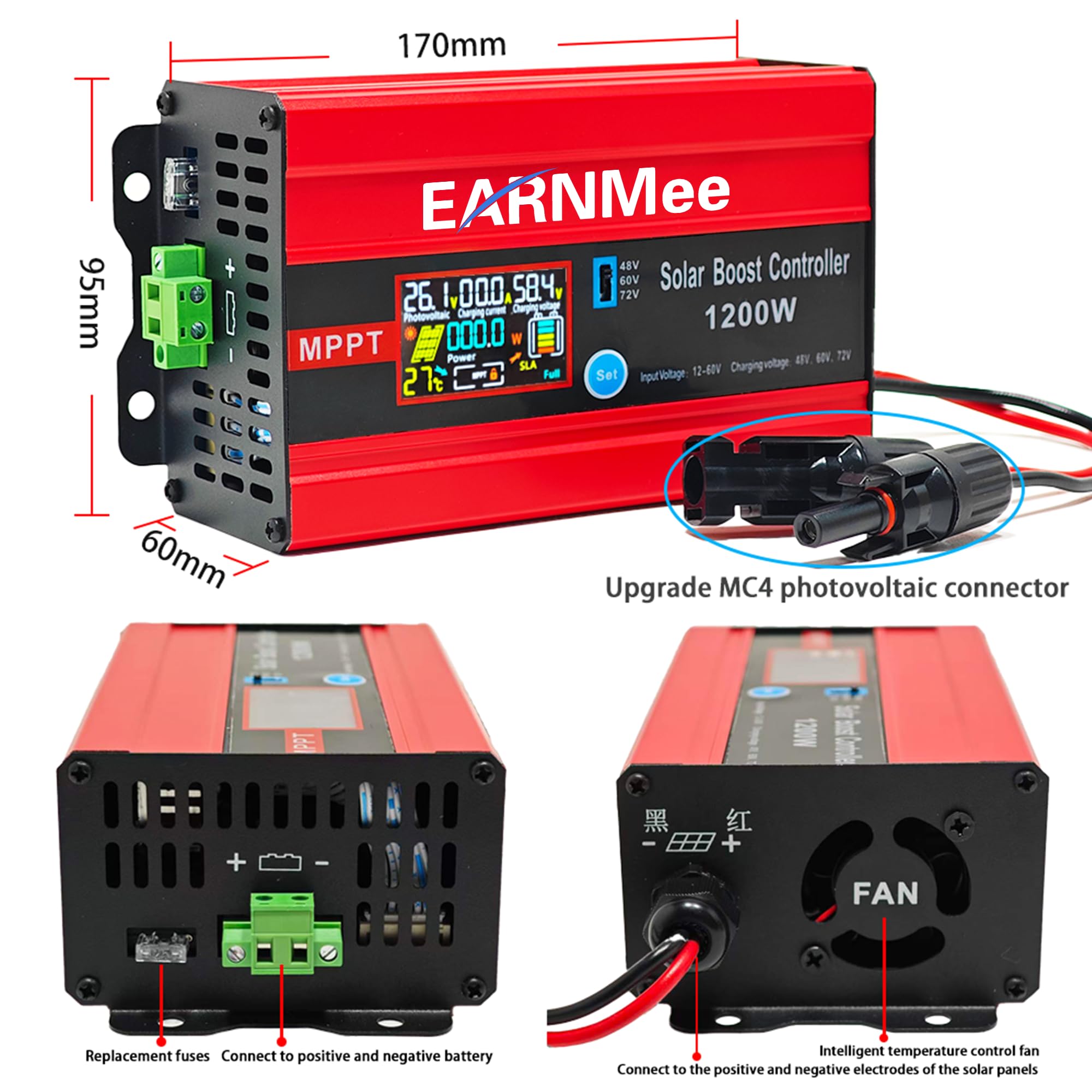 EARNMee held in hand for scale demonstrating its lightweight, compact form