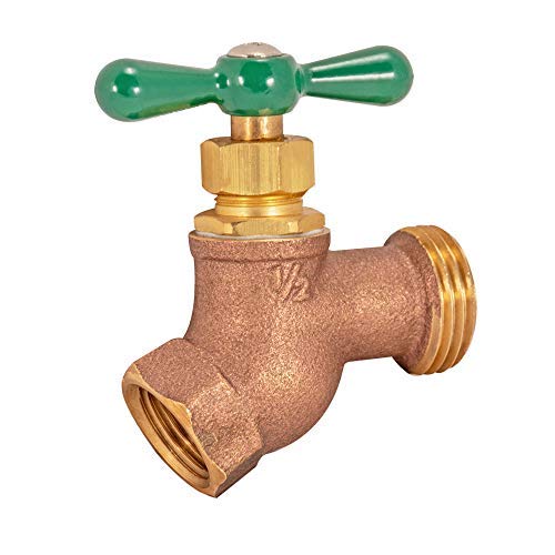 Eastman hose bibb installed in garden showing irrigation-ready use