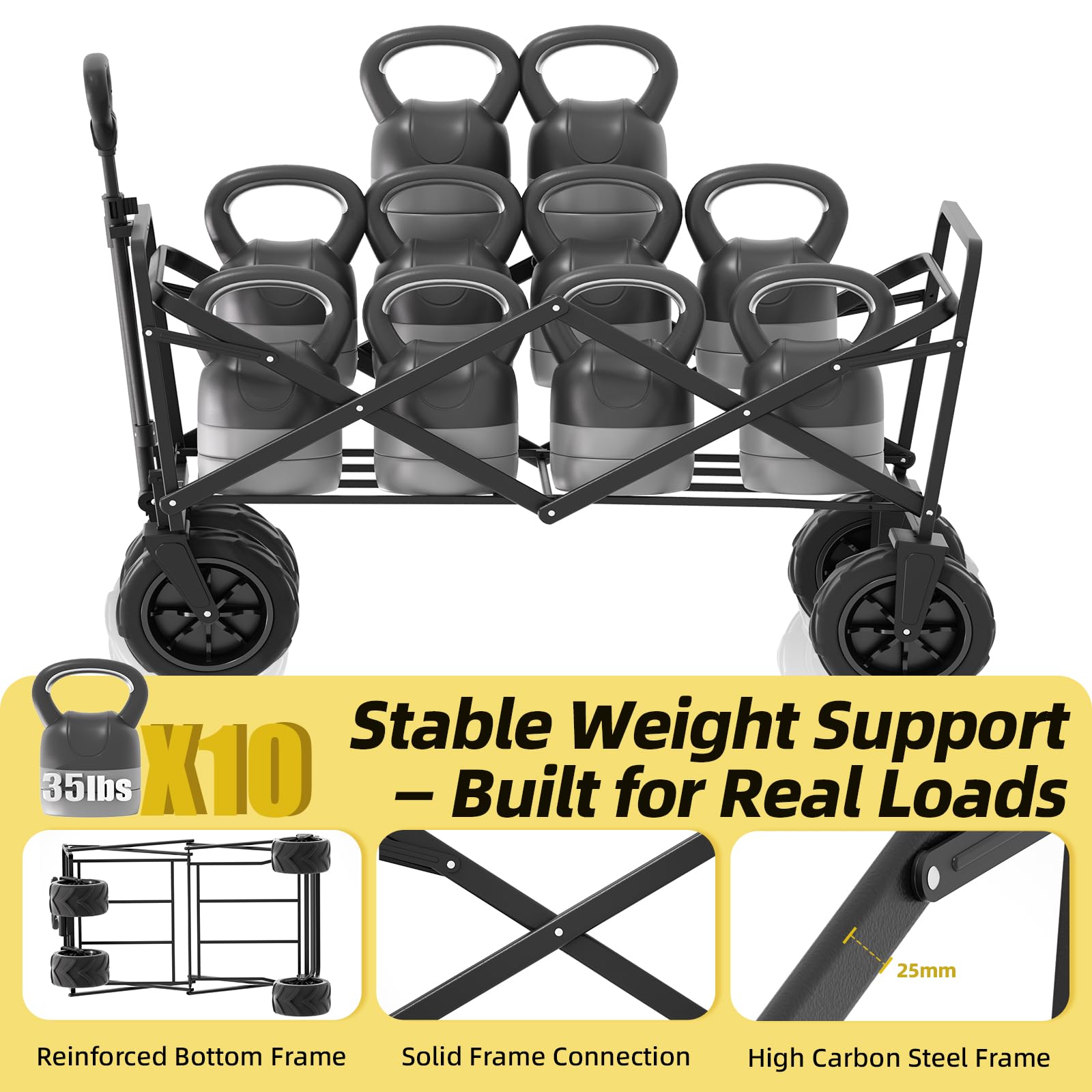 EchoSmile wheel closeup demonstrating all-terrain traction and durability