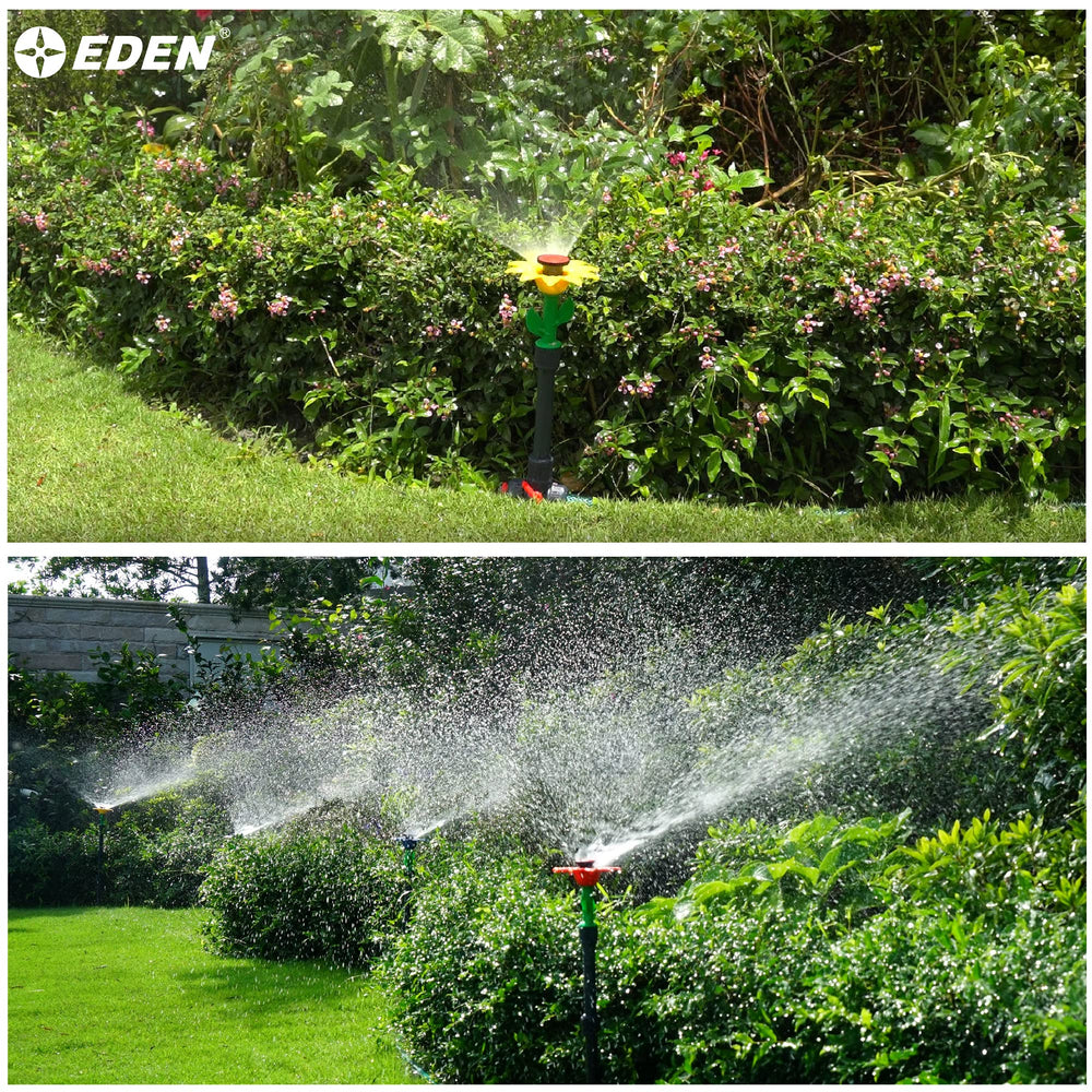 Eden daisy 3-way connector image demonstrating split-water channel capability