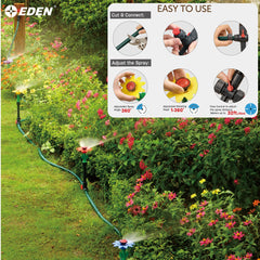 Eden daisy hose texture detail highlighting durable impact-resistant material