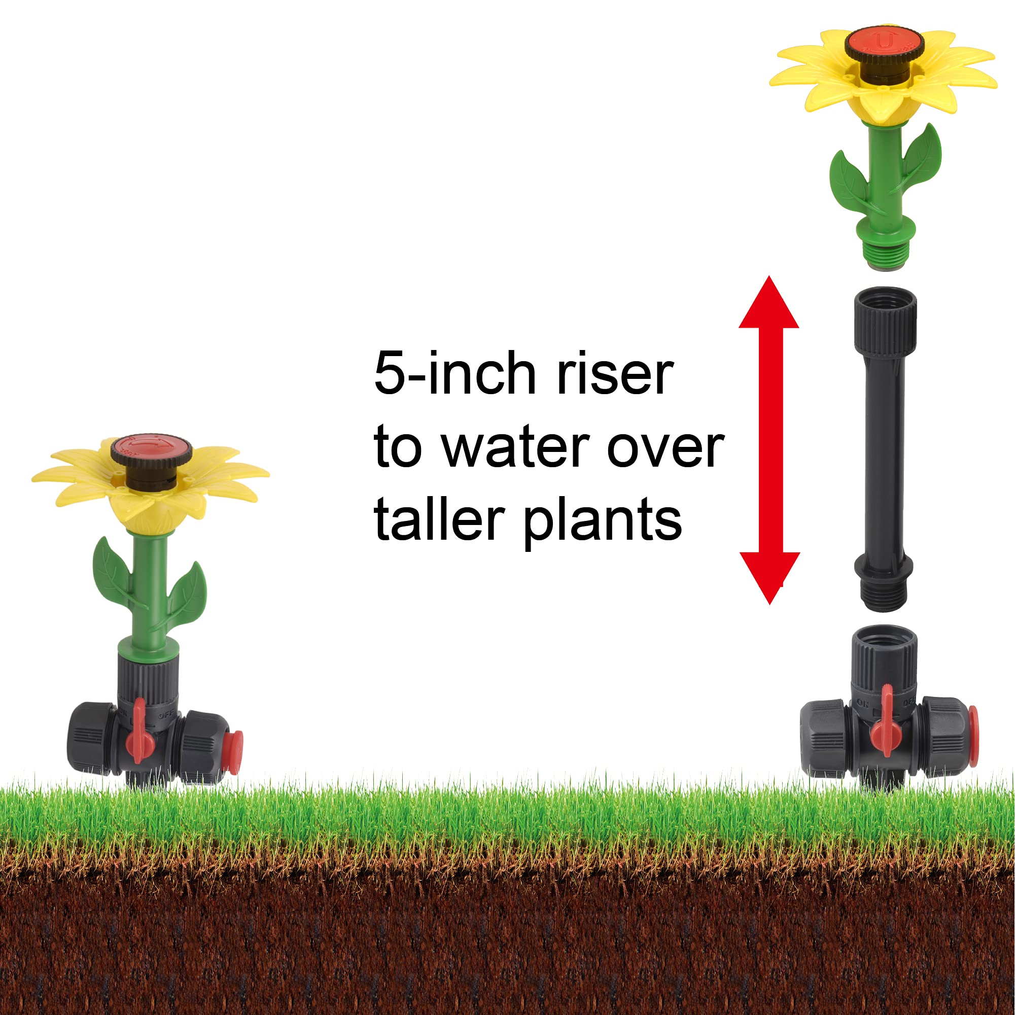 Eden daisy scale with hand showing compact, lightweight parts for easy setup