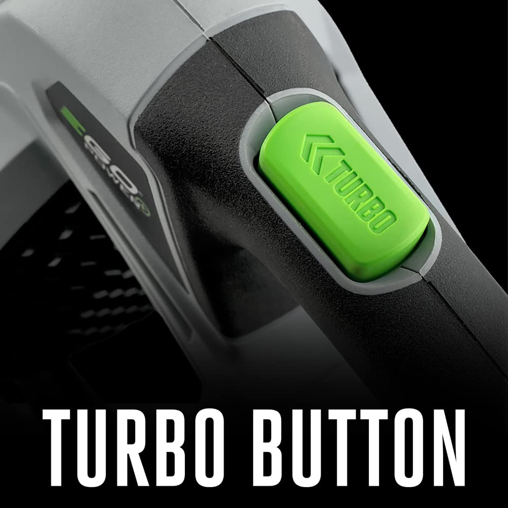 EGO Power+ LB5302 side profile emphasizing lightweight balanced design for comfort