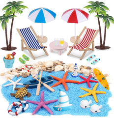EIKEJI front packaging showing full 31-piece beach kit, ready to craft