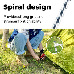 EISENSP stake installed in soil showing secure anchoring benefit