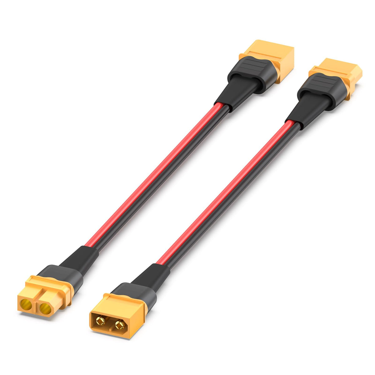 ELFCULB XT60 front view showing connector and cable for secure connections