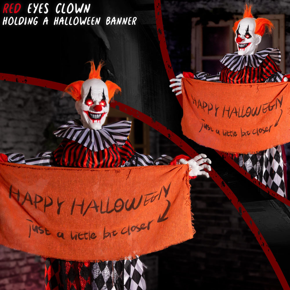 Entehaus glowing eyes at night highlighting startling visual scare