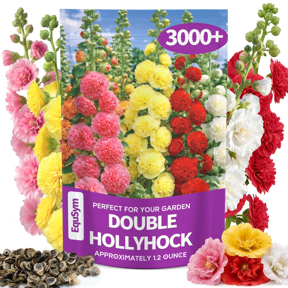 EquSym front packaging showing bulk seed quantity and mixed colors benefit clarity