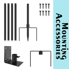 ERYTLLY five-prong ground anchor providing stable base support