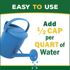 Espoma concentrated liquid close-up showing texture and pour control