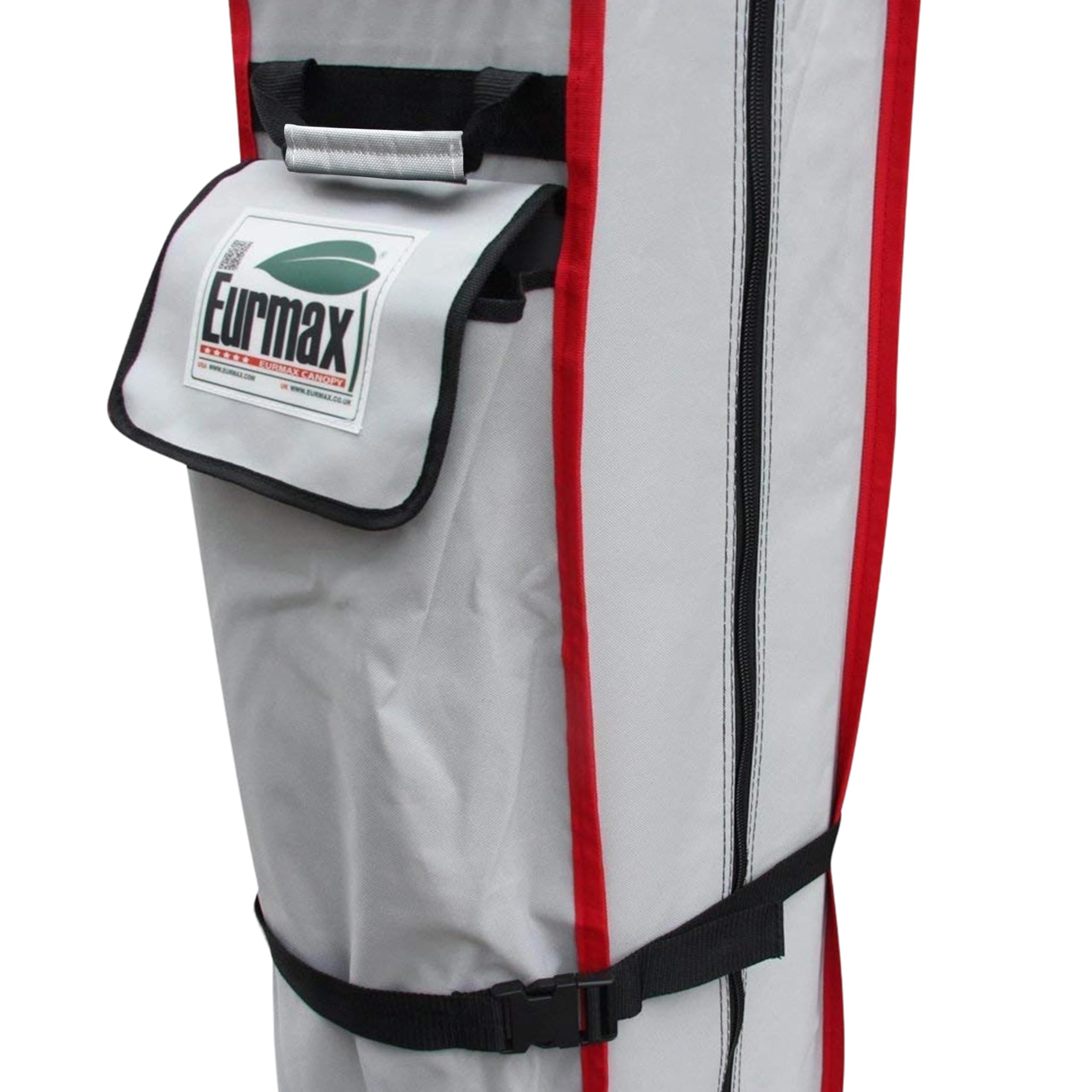 Eurmax exterior pocket holding canopy sidewall for quick access