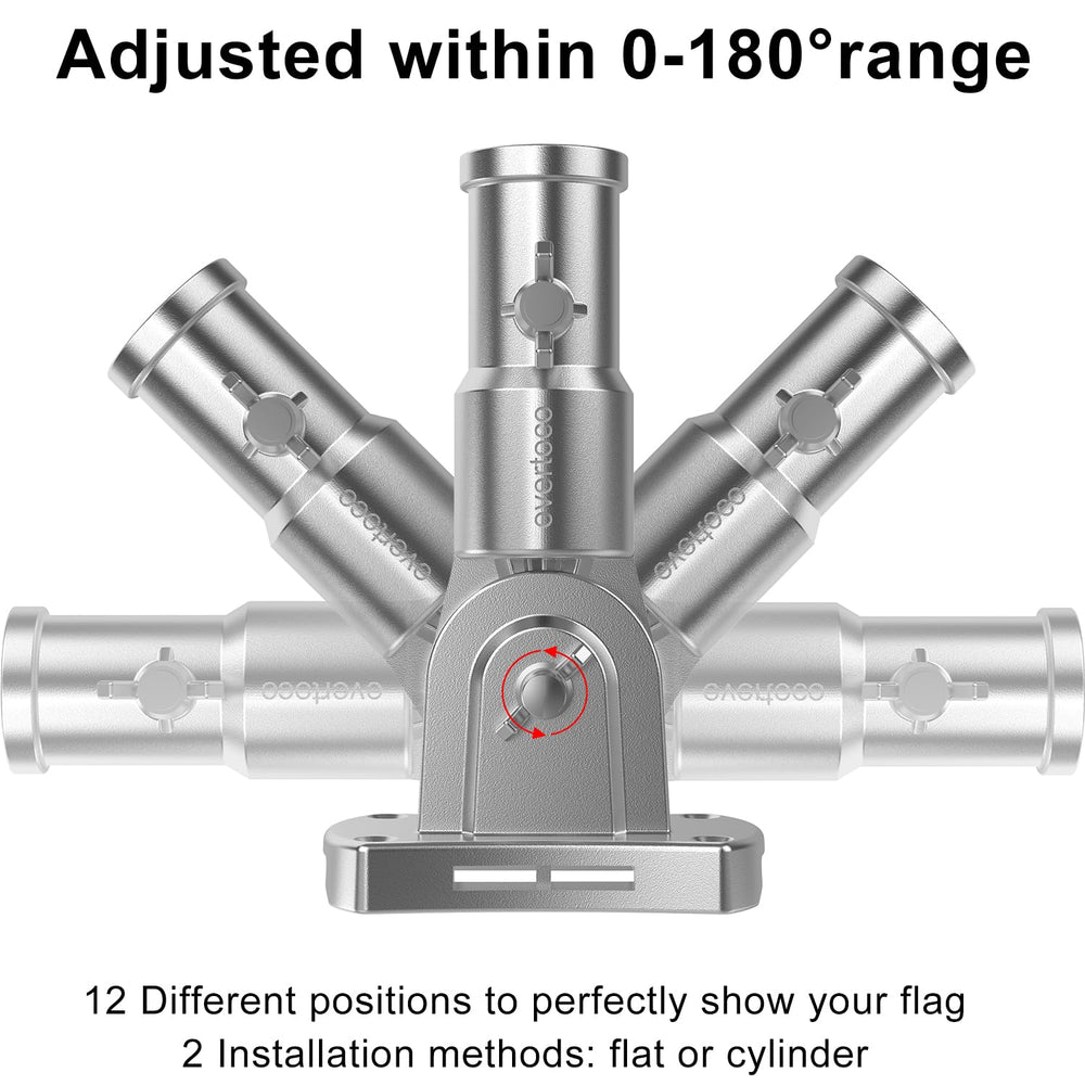 evertoco pole section detail highlighting thicker T304 steel for durability