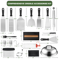 EWFEN large spatula detail showing sturdy stainless steel and leverage