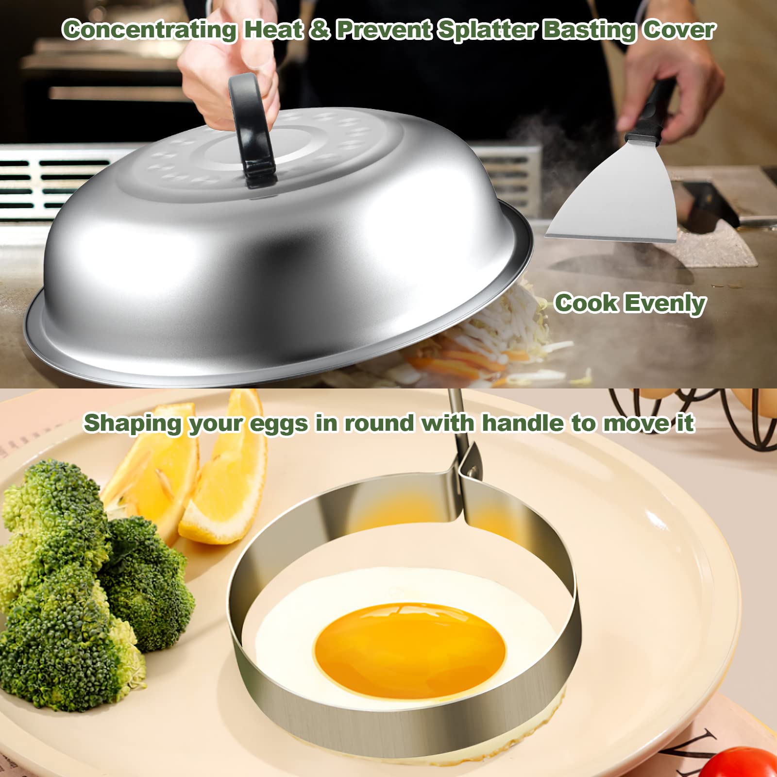EWFEN squeeze bottles and basting brushes for precise oiling and saucing control