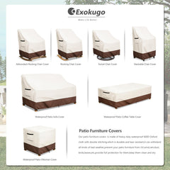 Exokugo padded handle for easy removal and faster cover placement