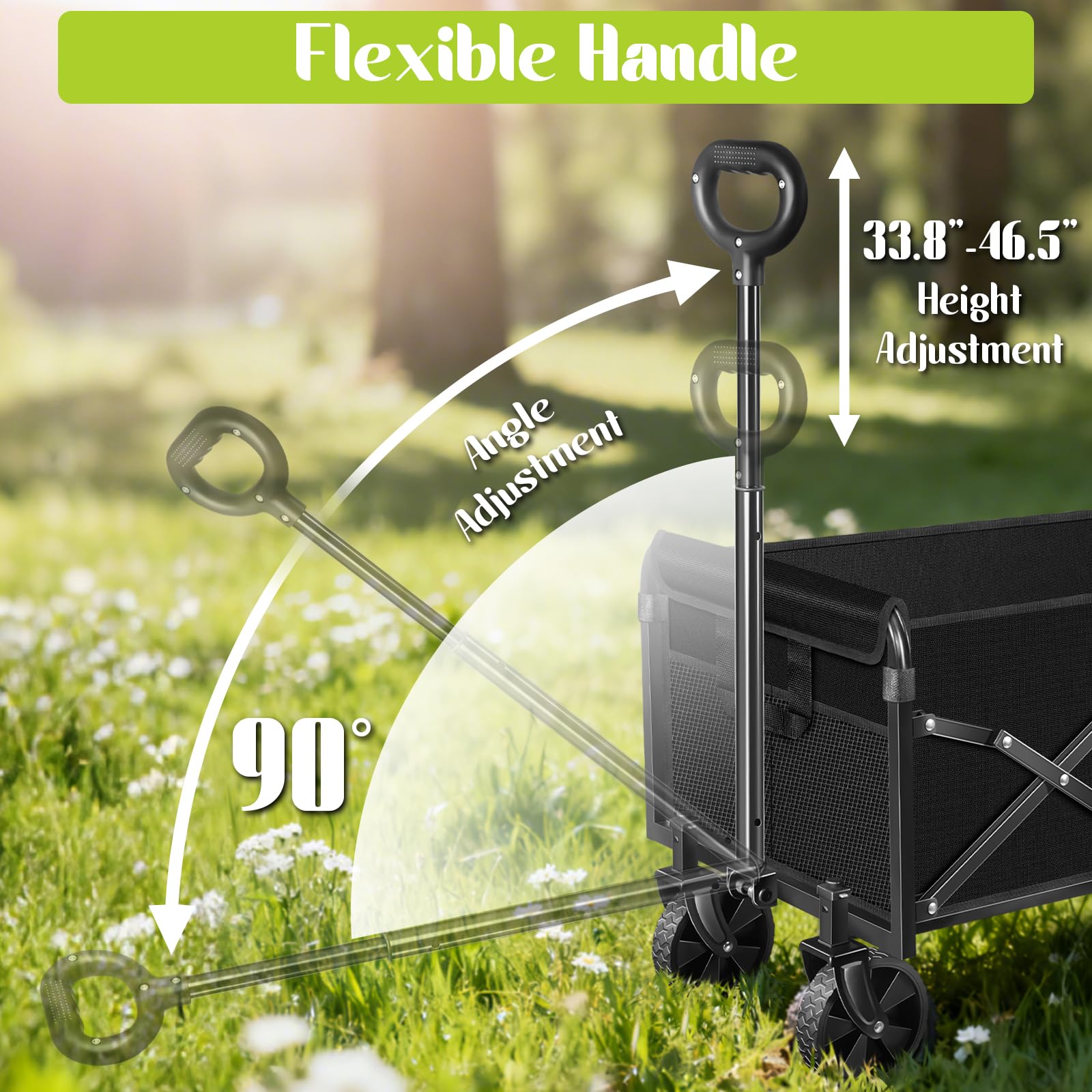 Exovyn folded compact in car trunk for simple storage and portability