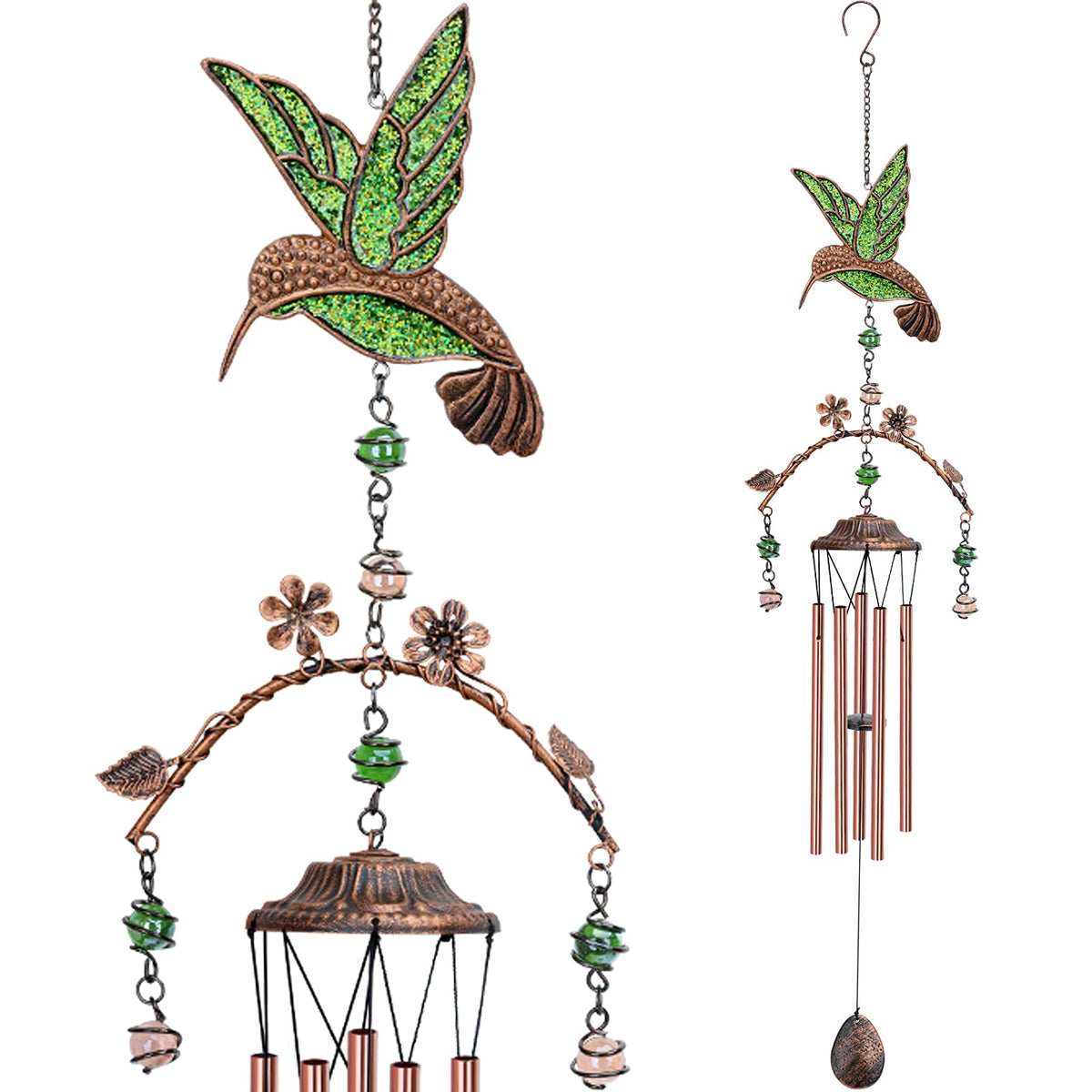 Exrisiry hummingbird front view showing overall design and charm