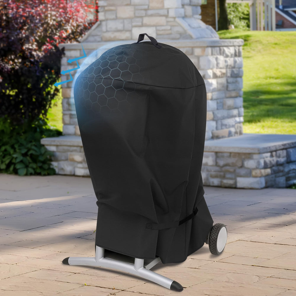 EZ-DONGTENG in patio lifestyle setting protecting grill and enhancing backyard