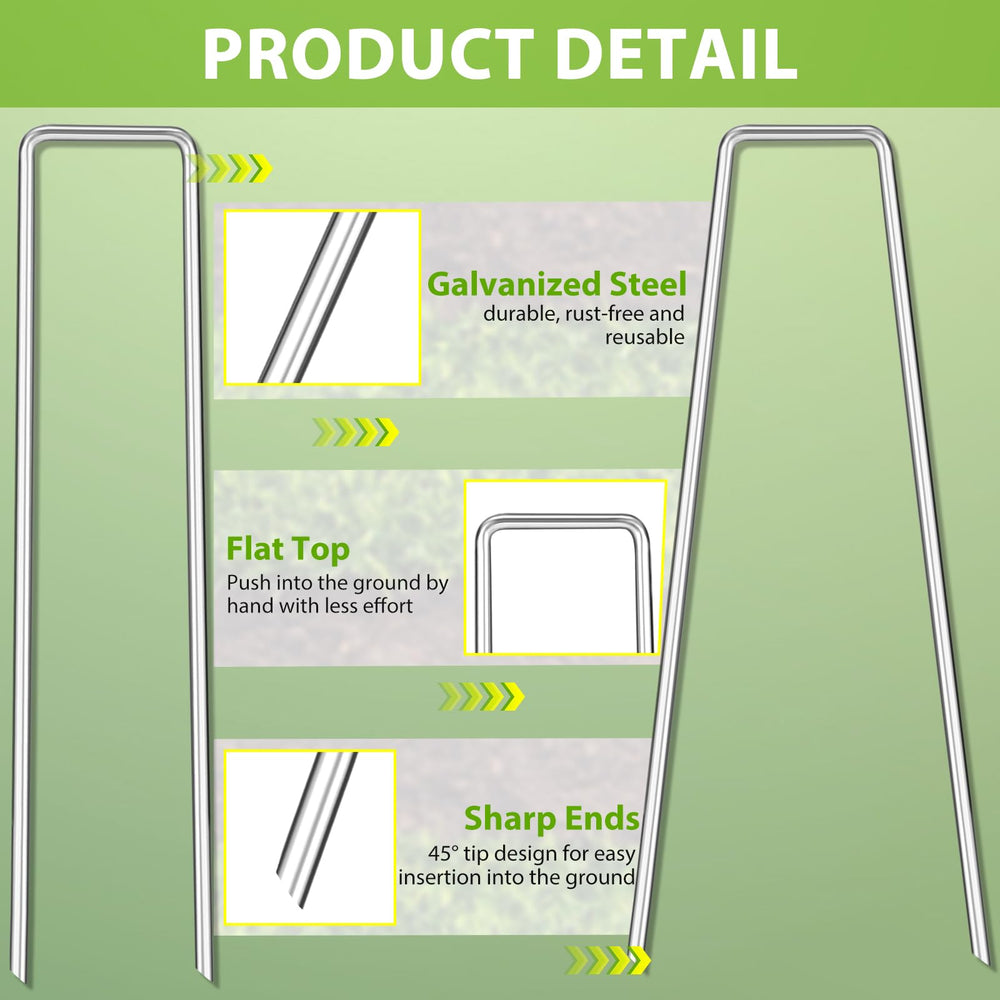 FAAYUCK laser-cut beveled tip detail for easier ground penetration benefit