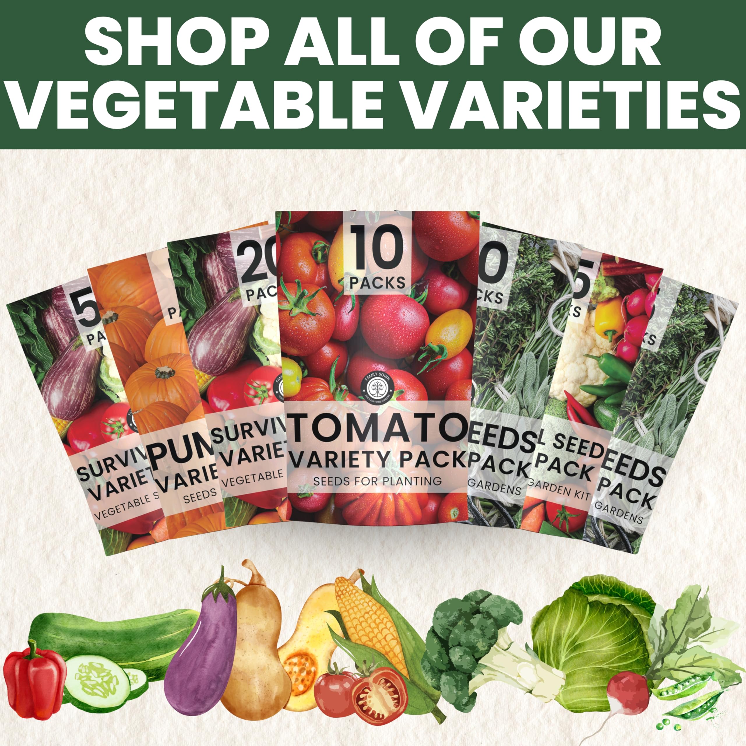Family Sown harvested mixed tomatoes in basket illustrating colorful harvest and enjoyment