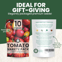Family Sown close-up of a single labeled seed packet highlighting planting instructions benefit