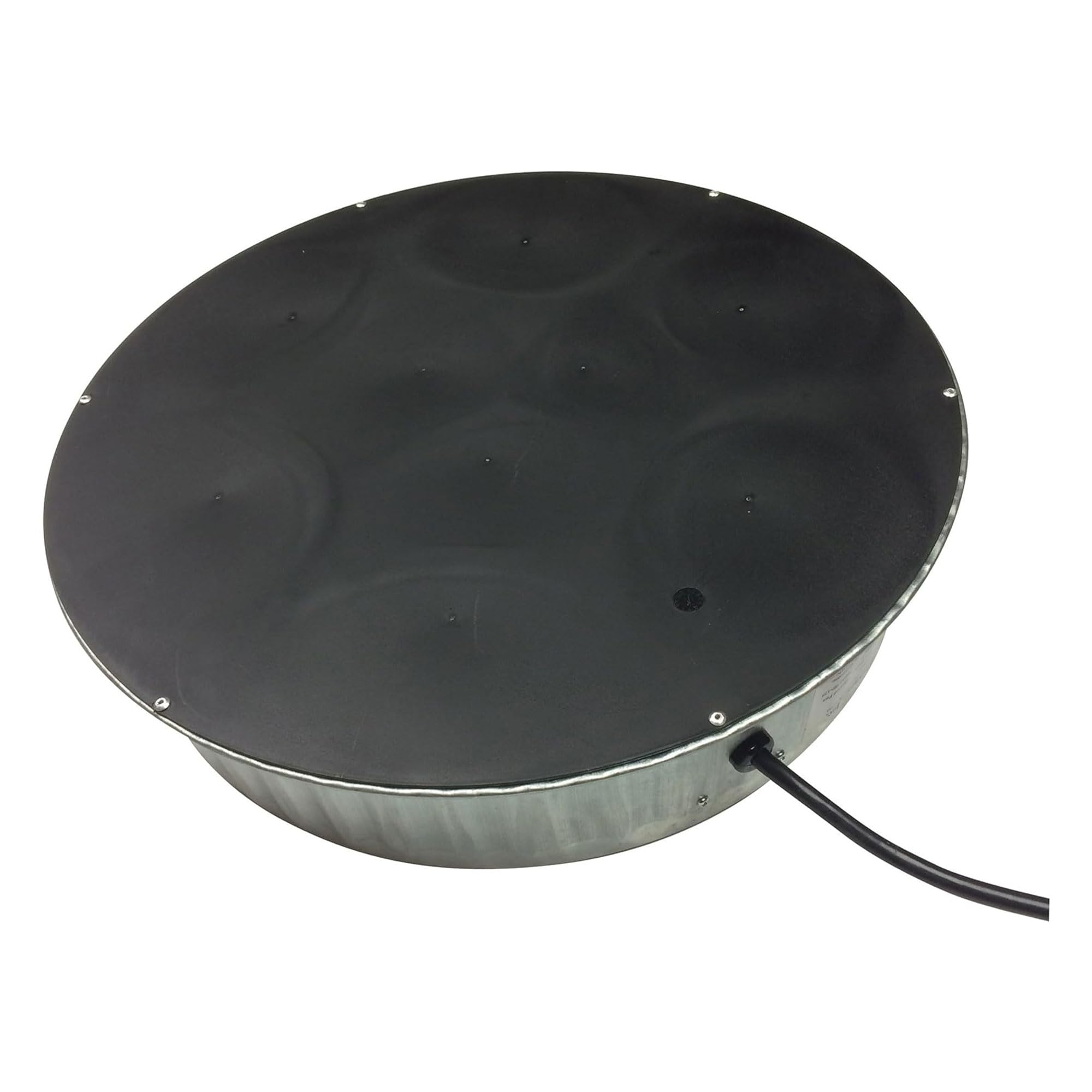 Farm Innovators HP-125 scale with hand showing size for easy coop placement