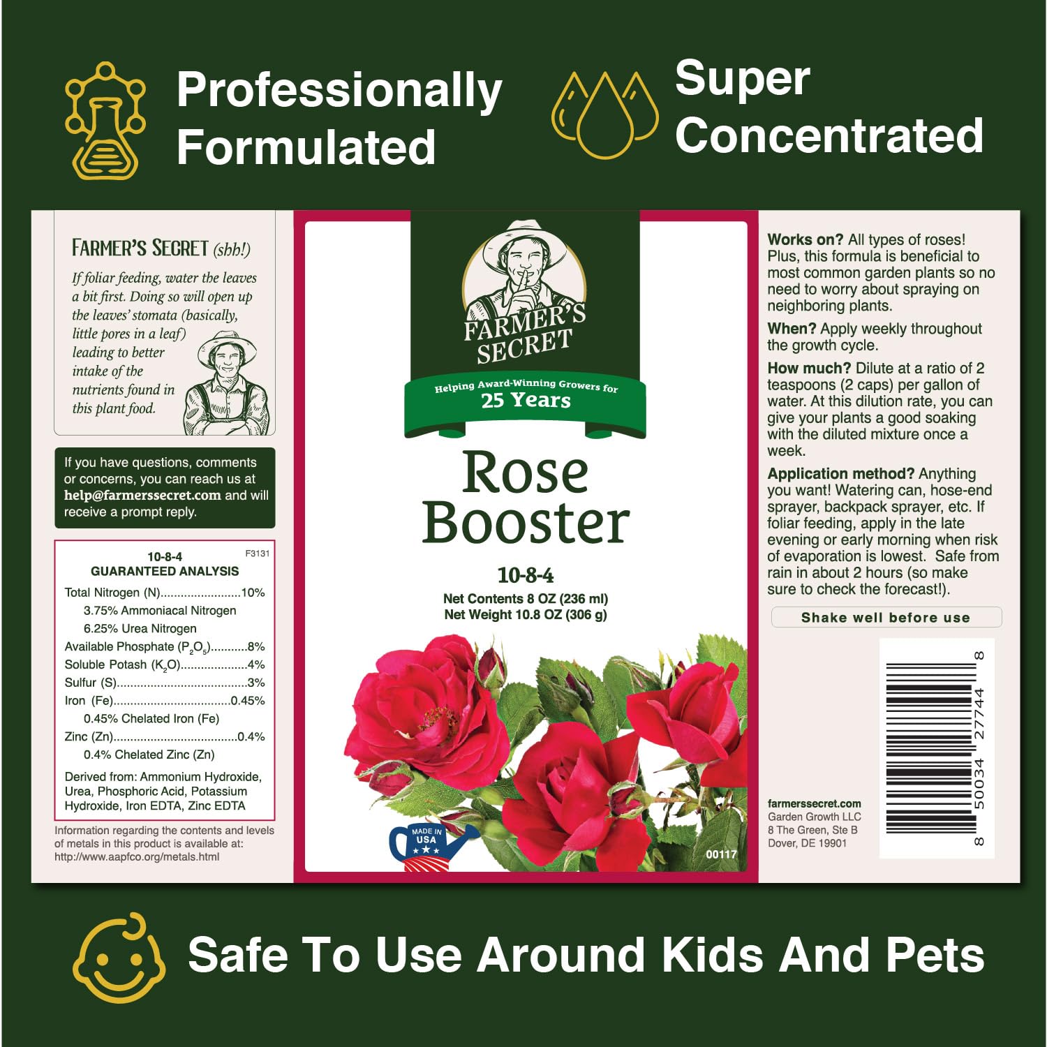 Farmer's Secret concentrate close-up demonstrating texture and potency