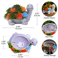 Fashionoda turtle compartment open revealing hidden space for keys