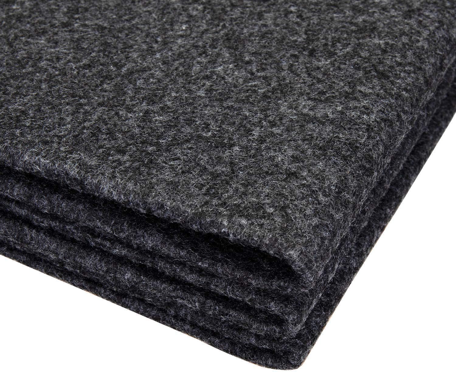 Fasmov protective mat under a gas grill preventing deck stains