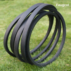 Faugcol belt laid out full length 143.5 inches for size verification and fit confidence